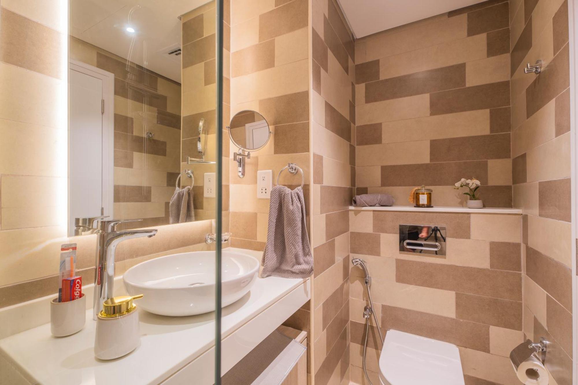 Studio With Pool And Private Beach Access On Palm Jumeirah Dubai Ngoại thất bức ảnh