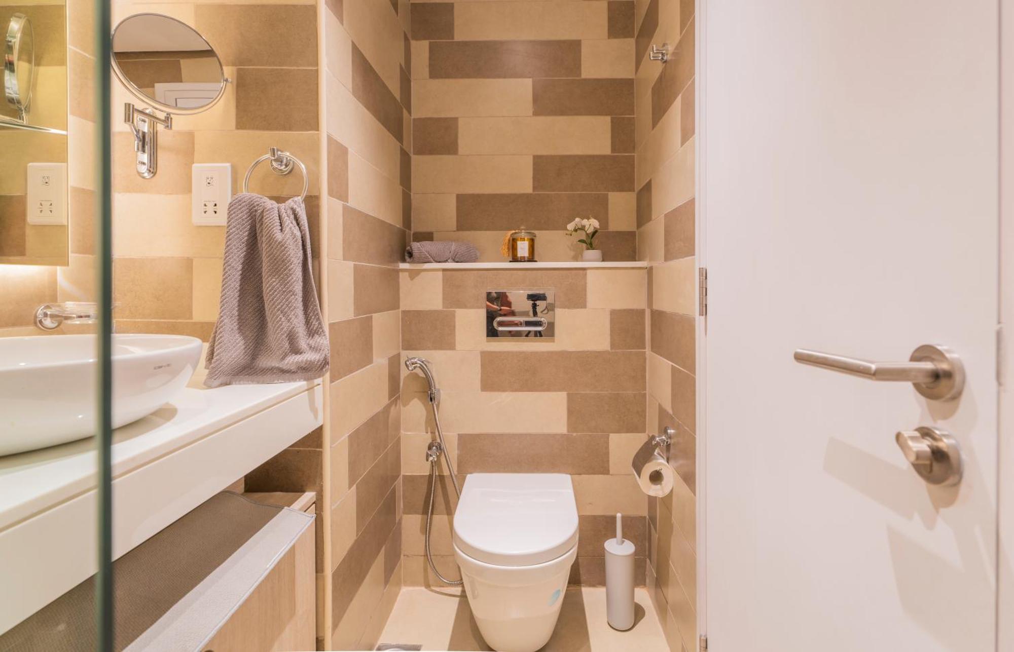 Studio With Pool And Private Beach Access On Palm Jumeirah Dubai Ngoại thất bức ảnh