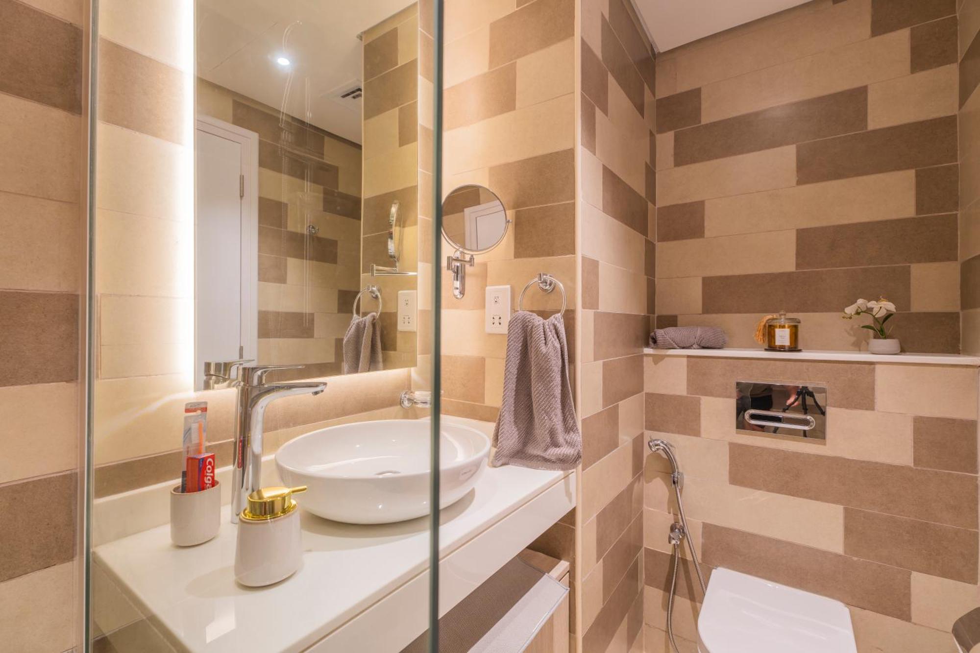 Studio With Pool And Private Beach Access On Palm Jumeirah Dubai Ngoại thất bức ảnh