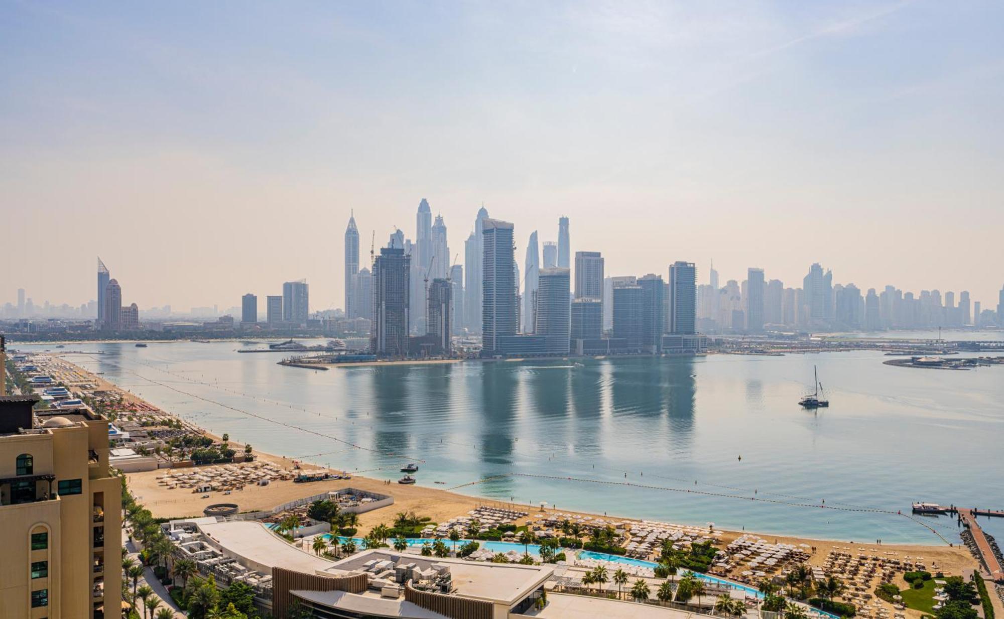 Studio With Pool And Private Beach Access On Palm Jumeirah Dubai Ngoại thất bức ảnh