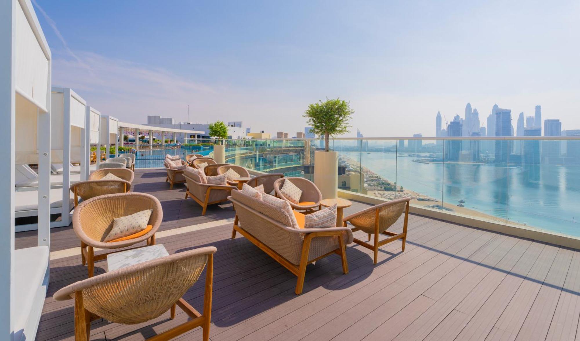 Studio With Pool And Private Beach Access On Palm Jumeirah Dubai Ngoại thất bức ảnh