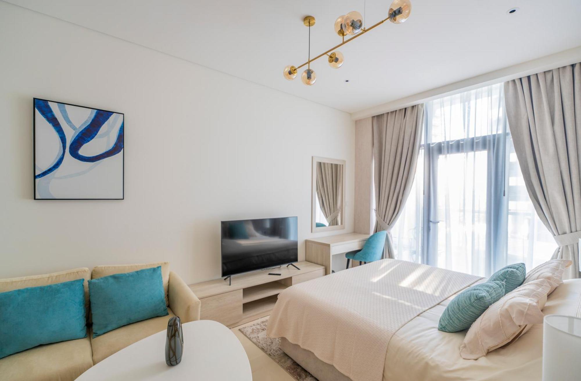 Studio With Pool And Private Beach Access On Palm Jumeirah Dubai Ngoại thất bức ảnh
