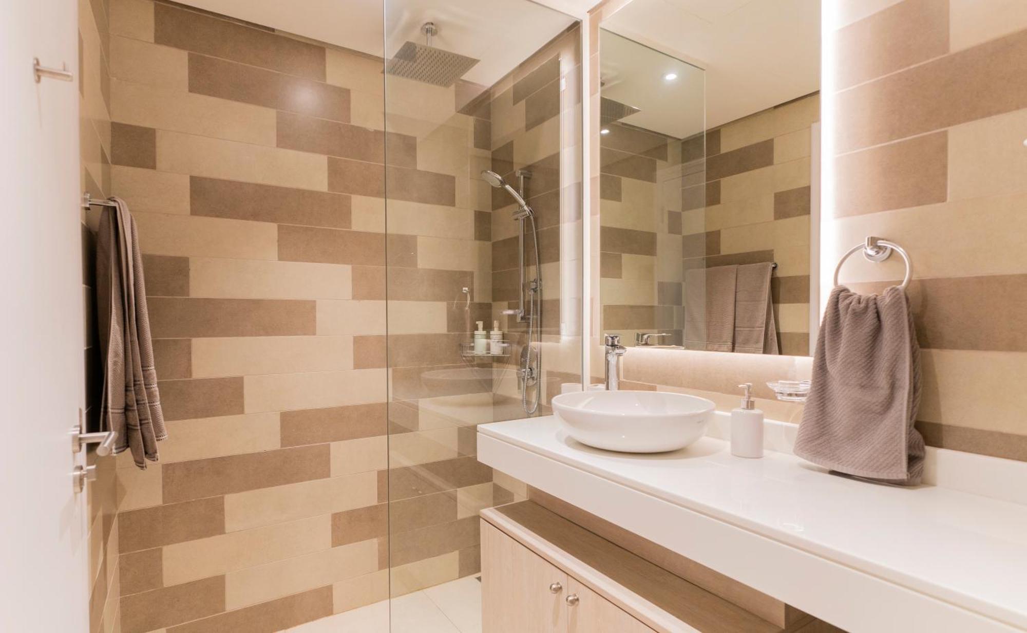 Studio With Pool And Private Beach Access On Palm Jumeirah Dubai Ngoại thất bức ảnh